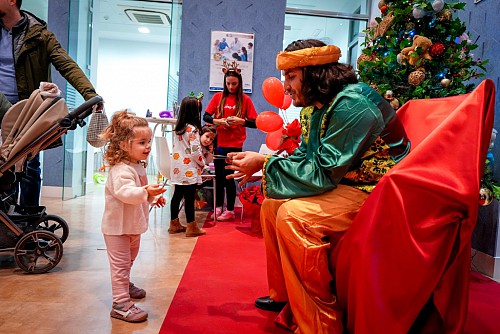 Visita Paje Real al Colegio